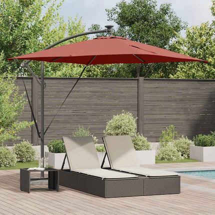 Parasol 249 X 249 X 250 Cm Polyester En Aluminium