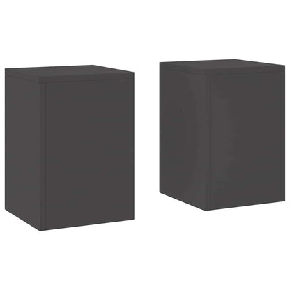 Plantenstandaard 2 Pcs 24 X 24 X 35 Cm Staal