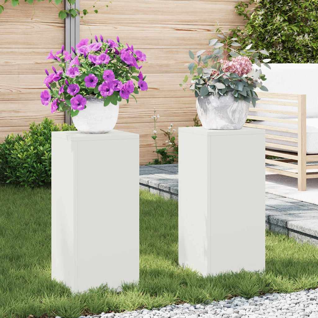 Plantenstandaard 2 Pcs 24 X 24 X 35 Cm Staal