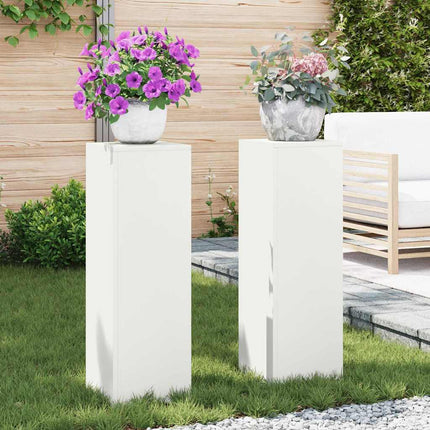 Plantenstandaard 2 Pcs Roestig 24 X 24 X 75 Cm