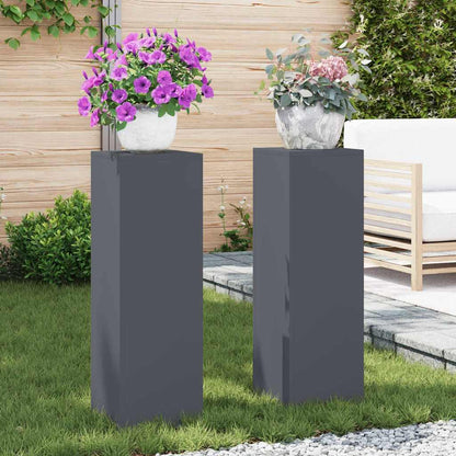 Plantenstandaard 2 Pcs 24 X 24 X 35 Cm Staal