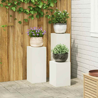 Plantenstandaard 2 Pcs 24 X 24 X 35 Cm Staal