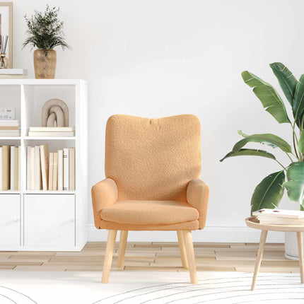 Fauteuil 63 X 67 X 94 Cm Schapenstof En Triplex