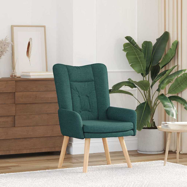 Fauteuil Wolkengrijs Stof En Multiplex