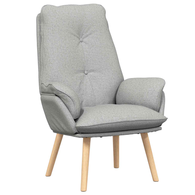 Fauteuil Wolkengrijs 69 X 74 X 93 Cm Stof En Multiplex
