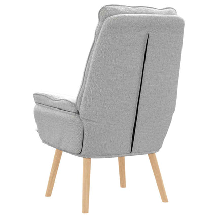 Fauteuil Wolkengrijs 69 X 74 X 93 Cm Stof En Multiplex