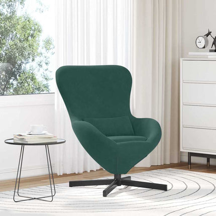 Eivormige Stoel 63 X 73 X 90 Cm Fluweel