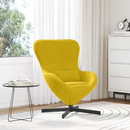 Eivormige Stoel 63 X 73 X 90 Cm Fluweel