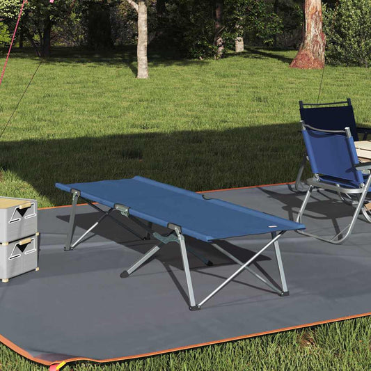 Opvouwbaar Camping Bed Blauw 62 x 194 x 42 cm Oxford stof