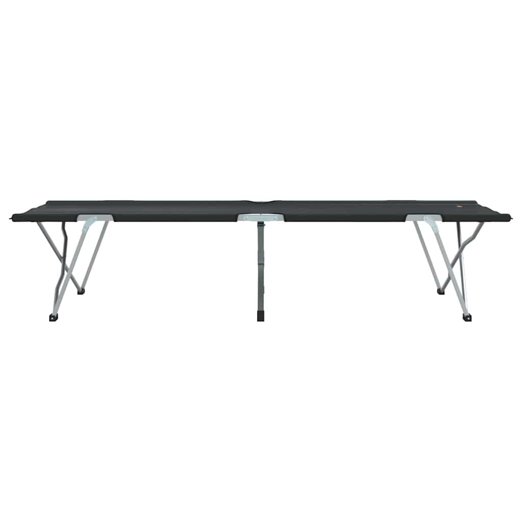 Opvouwbaar Camping Bed Zwart 62 x 194 x 42 cm Oxford stof