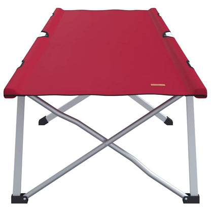 Opvouwbaar Camping Bed Rood 62 x 194 x 42 cm Oxford stof