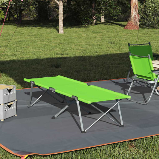 Opvouwbaar Camping Bed Donkergroen 62 x 194 x 42 cm Oxford stof