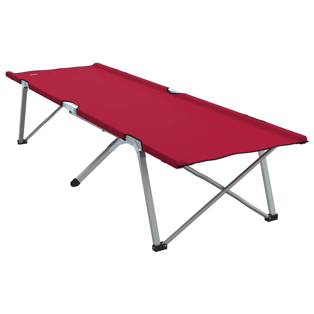 Opvouwbaar Camping Bed 2 pcs Rood 62 x 194 x 42 cm Oxford stof