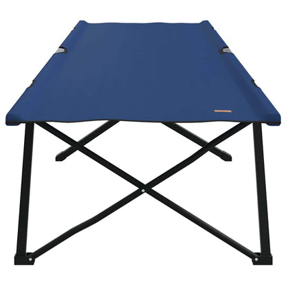 Opvouwbaar Camping Bed Blauw 206 x 76 x 74 cm Oxford stof
