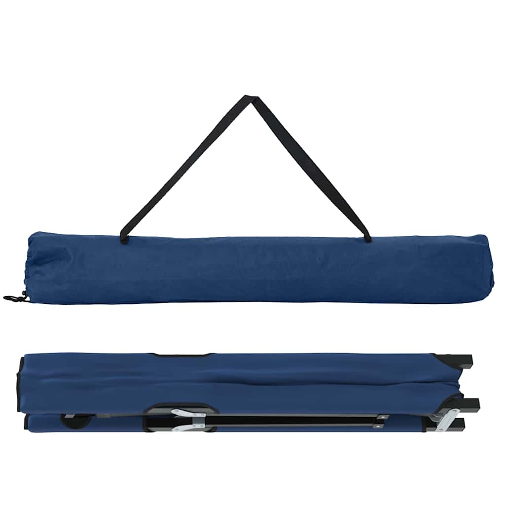 Opvouwbaar Camping Bed Blauw 206 x 76 x 74 cm Oxford stof