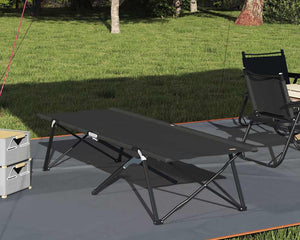 Opvouwbaar Camping Bed 206 X 76 X 74 Cm Oxford En Staal