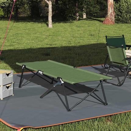 Opvouwbaar Camping Bed 206 X 76 X 74 Cm Oxford En Staal