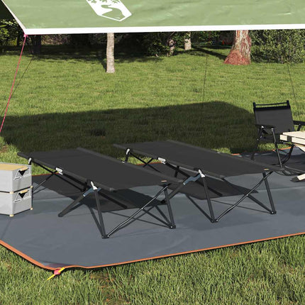 Opvouwbaar Camping Bed 206 X 76 X 74 Cm Oxford En Staal
