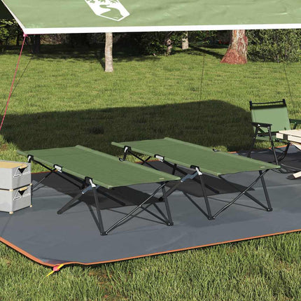 Opvouwbaar Camping Bed 206 X 76 X 74 Cm Oxford En Staal