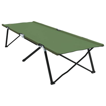 Opvouwbaar Camping Bed 2 pcs Amy geel 206 x 76 x 74 cm