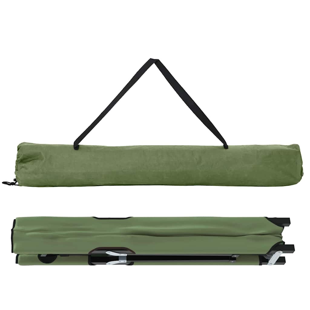Opvouwbaar Camping Bed 2 pcs Amy geel 206 x 76 x 74 cm