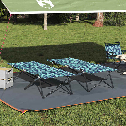 Opvouwbaar Camping Bed 206 X 76 X 74 Cm Oxford En Staal