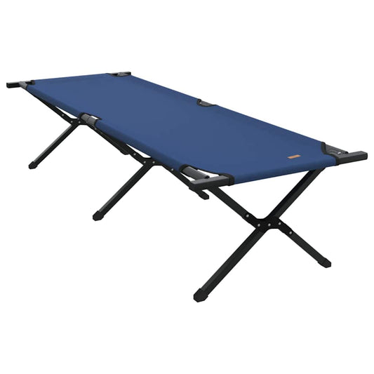 Opvouwbaar Camping Bed Blauw Oxford stof