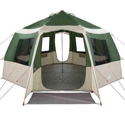 Cabin Tent 12-Person Met Dak En Wit 405 X 405 X 273 Cm
