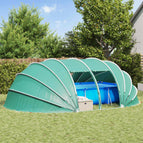 538 x 440 x 204 cm / Blauw / Polyester
