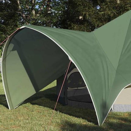 Teepee Tent 3-Person Met Dak En Grijs 312 X 312 X 197 Cm