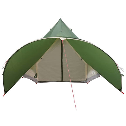 Teepee Tent 3-Person Met Dak En Grijs 312 X 312 X 197 Cm