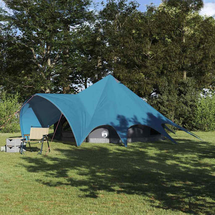 Teepee Tent 3-Person Met Dak En Grijs 312 X 312 X 197 Cm