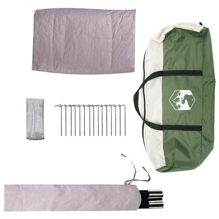 Dome Tent 4-Person Met Dak Met Opslag 505 X 450 X 248 Cm