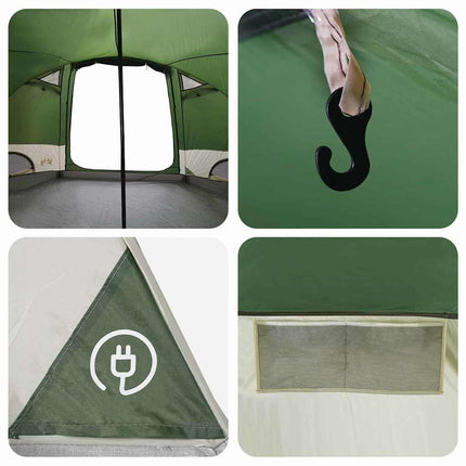 Dome Tent 4-Person Met Dak Met Opslag 505 X 450 X 248 Cm