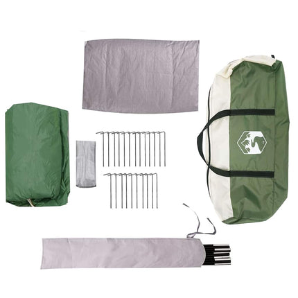 Cabine Tent 3-Persoon Met Dak En Wit 320 X 320 X 203 Cm