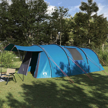 Tunnel Tent 4-Person Met Dak En Wit 740 X 370 X 220 Cm