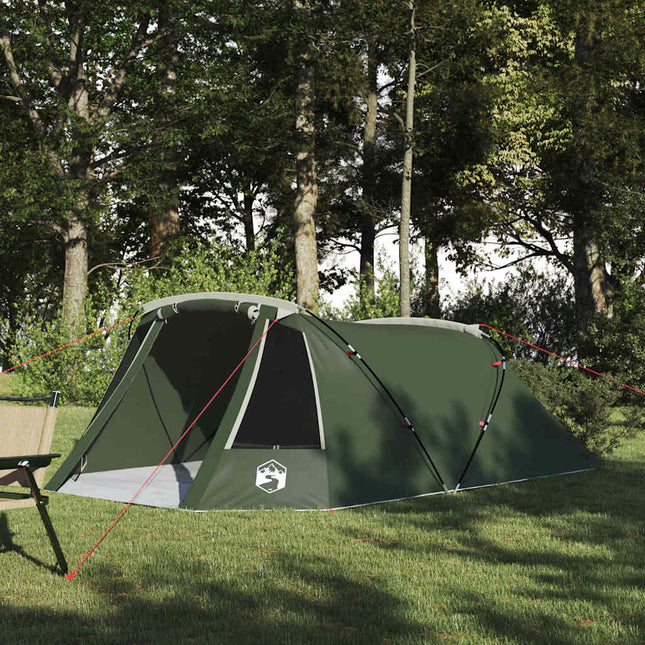 Tunnel Tent 3-Person Met Dak En Wit 328 X 228 X 115 Cm