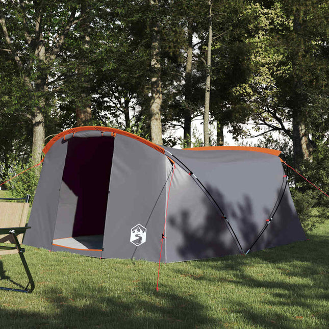 Tunnel Tent 4-Person Met Dak En Wit 318 X 275 X 140 Cm