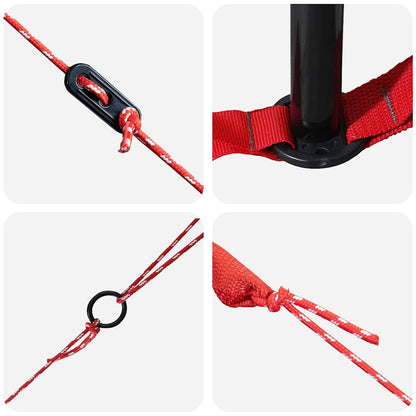 Teepee Tent Voor 10 Personen En Wit 490 X 410 X 210 Cm