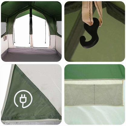 Familietent Voor 4 Personen En Wit 324 X 255 X 230 Cm