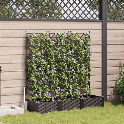 Tuin Bloempot 3 Pcs Kunststof