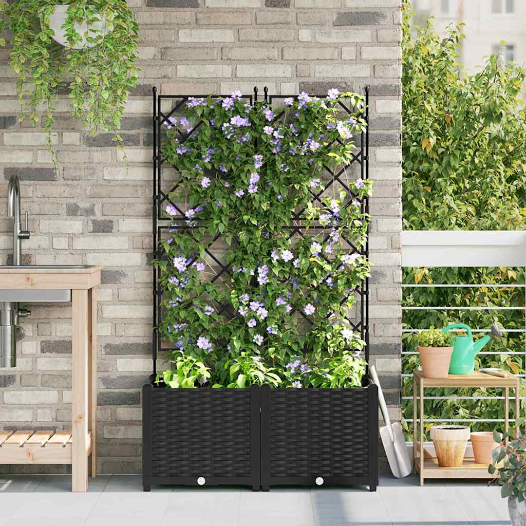 Tuin Bloempot 3 Pcs Kunststof