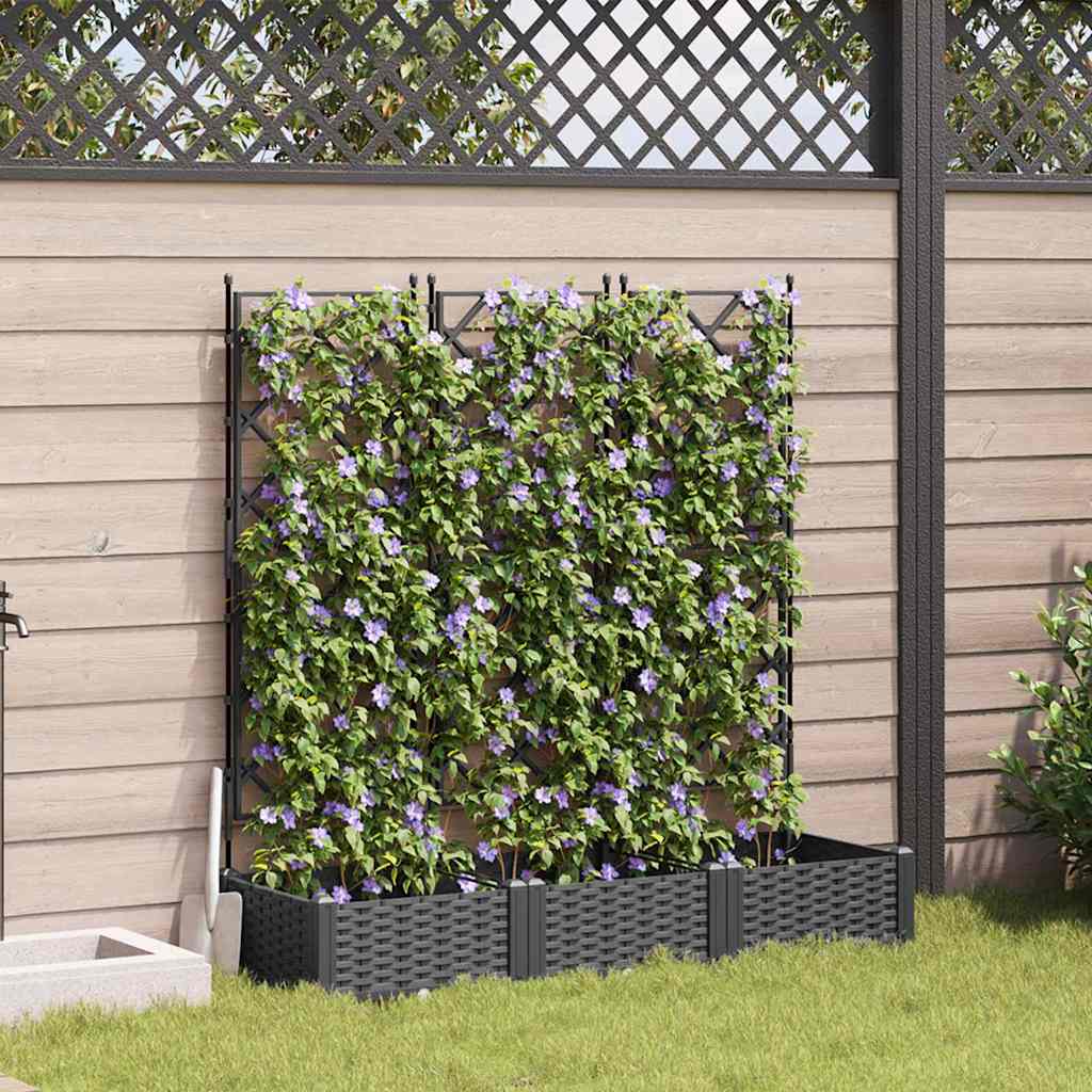 Tuin Bloempot 3 Pcs Kunststof