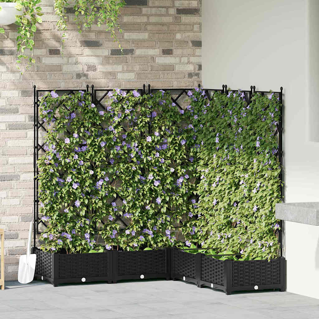 Tuin Bloempot 3 Pcs Kunststof