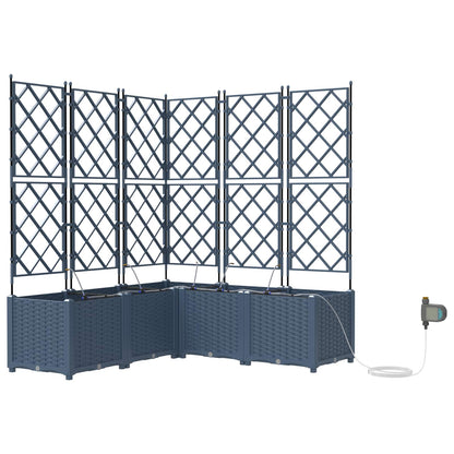 Tuin Bloempot 3 Pcs Kunststof