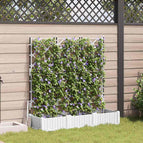 120 x 40 x 125,5 cm / Wit / zonder wieltjes