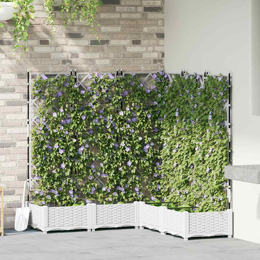 Tuin Bloempot 3 Pcs Kunststof