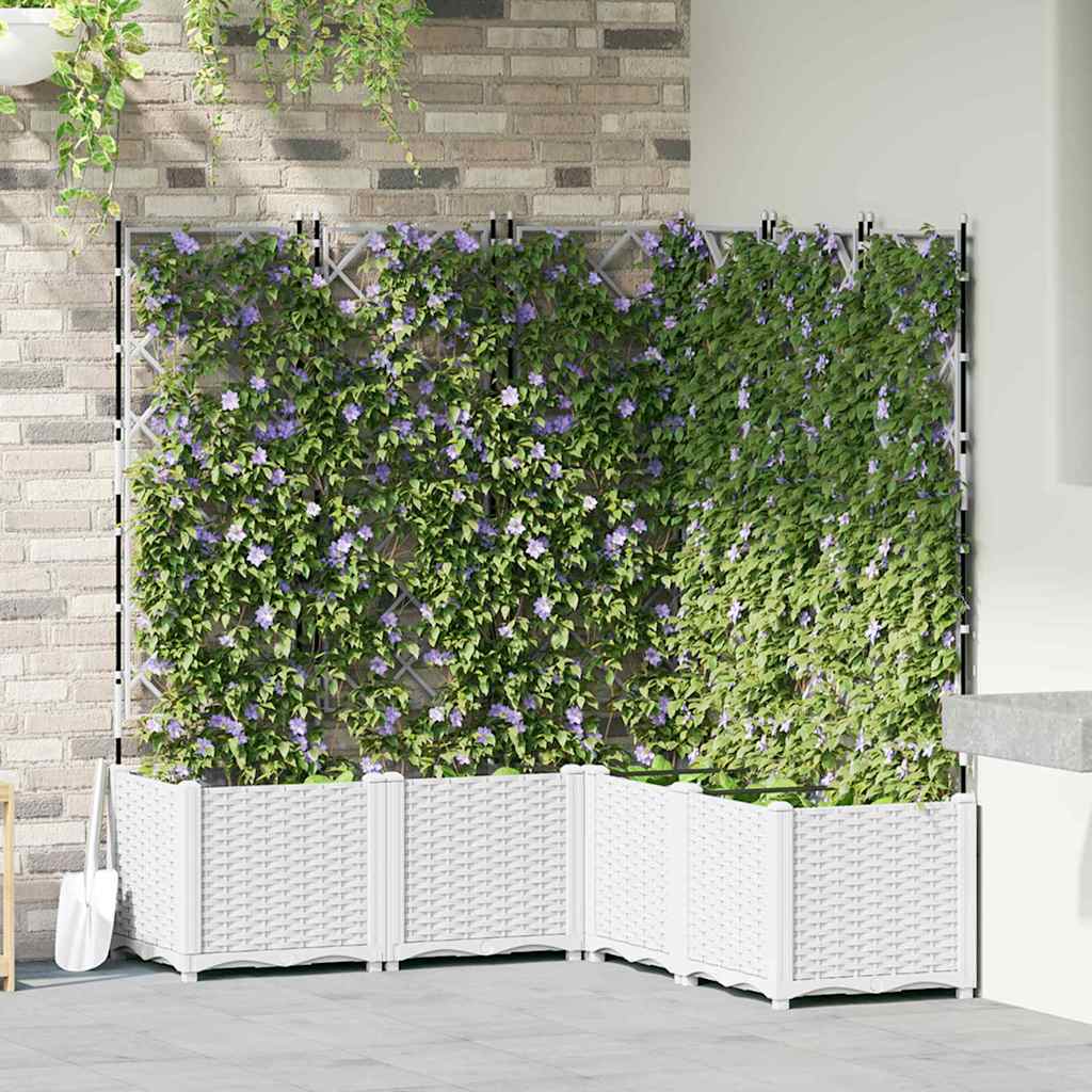 Tuin Bloempot 3 Pcs Kunststof