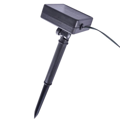 Kunstbuxusballen met LED-verlichting 2 st 22 cm groen