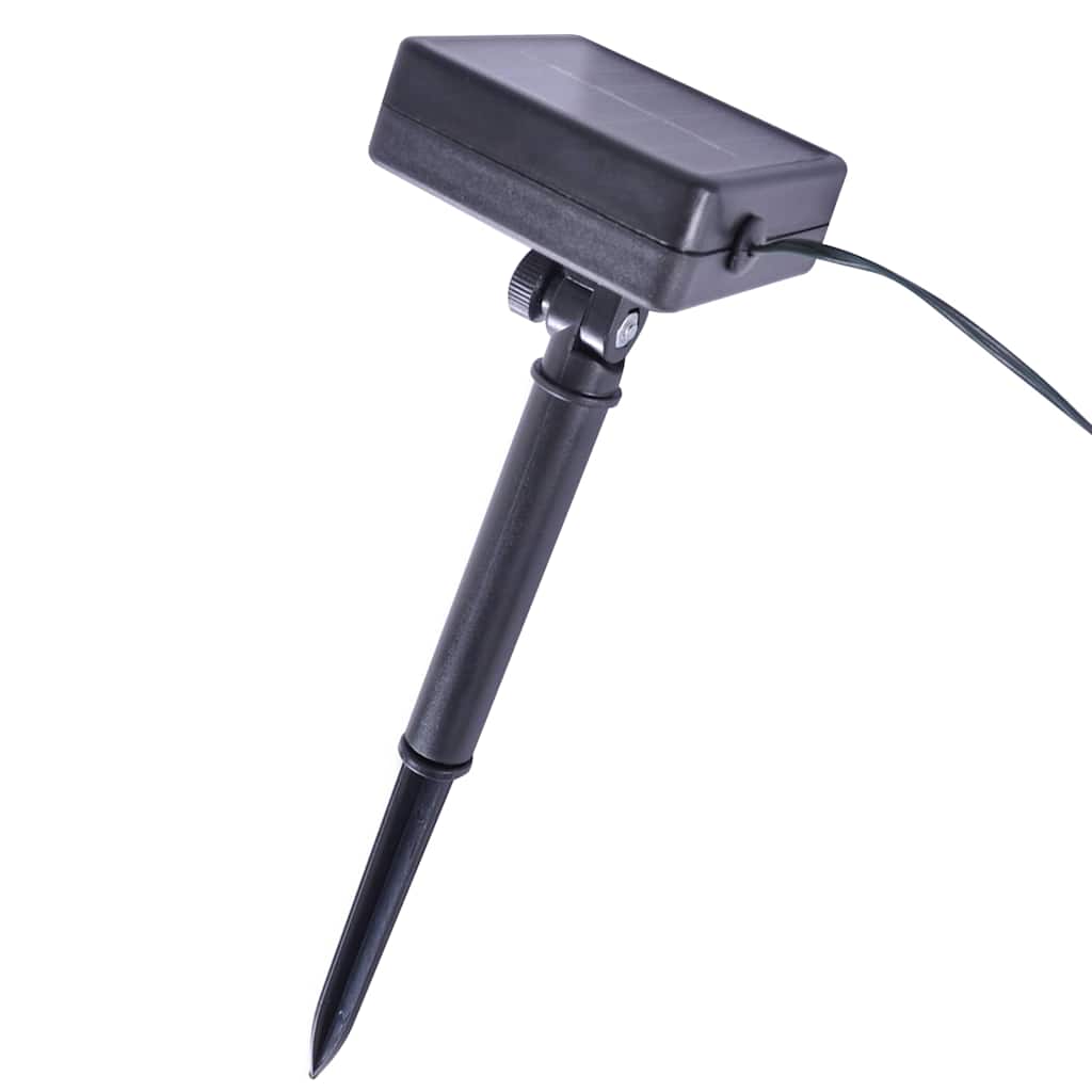 Kunstbuxusballen met LED-verlichting 2 st 45 cm groen